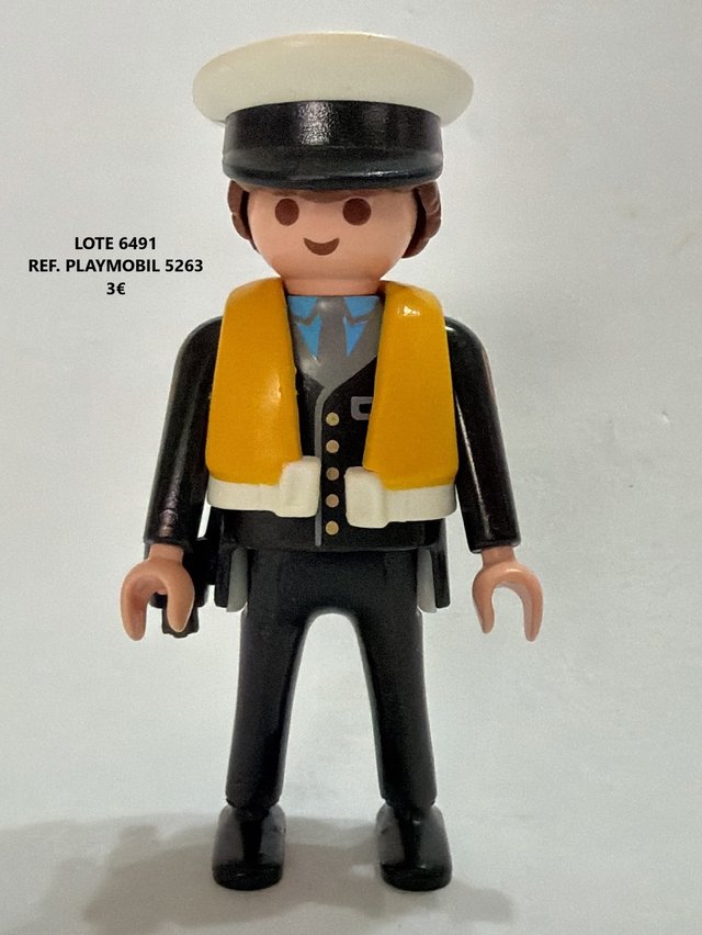 Lote 6480 6491 6492 6524 6525 Playmobil Policías