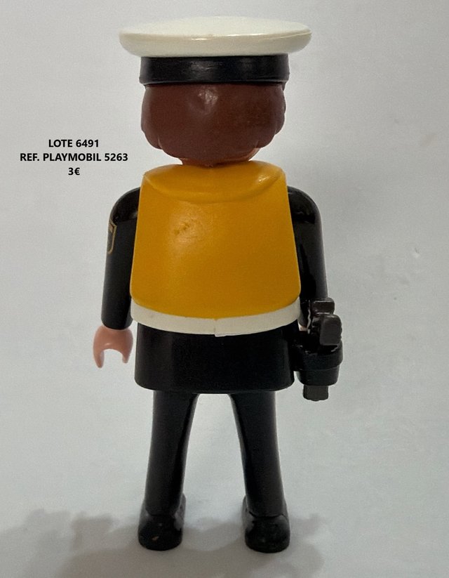 Lote 6480 6491 6492 6524 6525 Playmobil Policías
