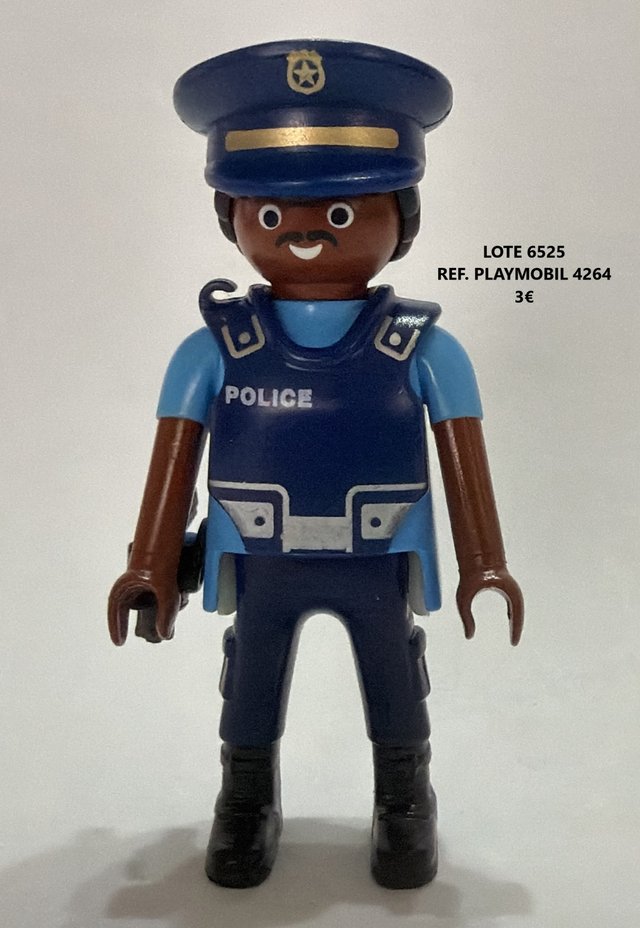 Lote 6480 6491 6492 6524 6525 Playmobil Policías