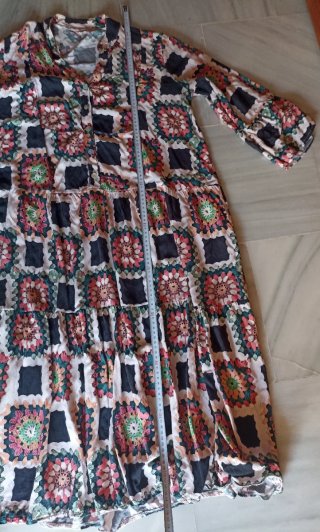 Vestido amplio talla 52.