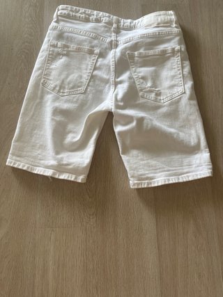 Baquero blanco de pullybear talla 38