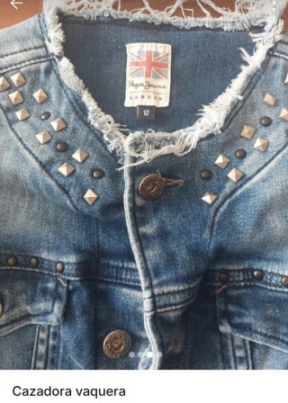 Cazadora niña pepe jeans