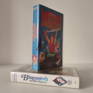 VHS Disney Blanca Nieves y Taron (Español)