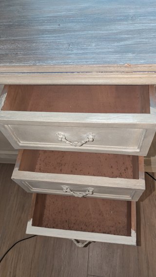 Mueble TV efecto envejecido madera