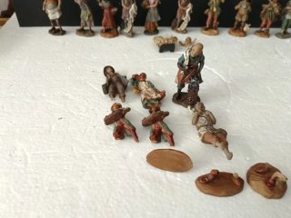 Pastori presepe resina