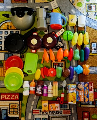 Cocina de juguete para niños