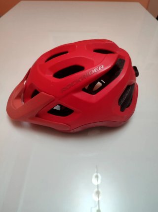 Casco de MTB Rockrider Rojo 55-59cm 320gr