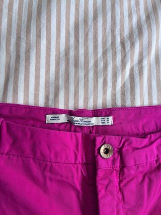 Bermudas fucsia