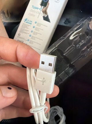 Cable Lightning a USB-C Apple