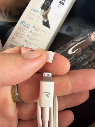 Cable Lightning a USB-C Apple