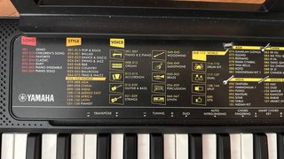Teclado Digital Yamaha 61 Teclas. Modelo PSR F52