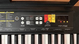 Teclado Digital Yamaha 61 Teclas. Modelo PSR F52