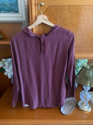 Blusa Massimo Dutti Seda Talla S
