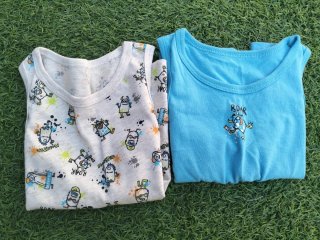 Canottiere e calzini bimbo 2 anni