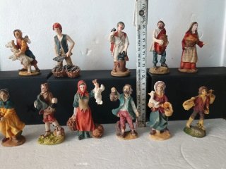 Pastori presepe resina