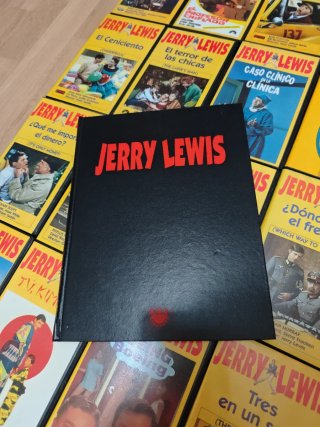 Lote 20 Películas VHS Jerry Lewis + libro