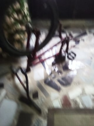 Bicicleta BMX roja wue the people ( modelo númerad