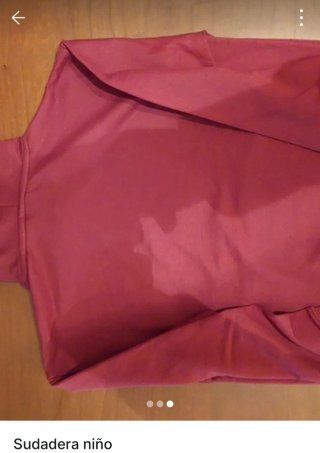 Sudadera niño talla 7 años. Sin usar