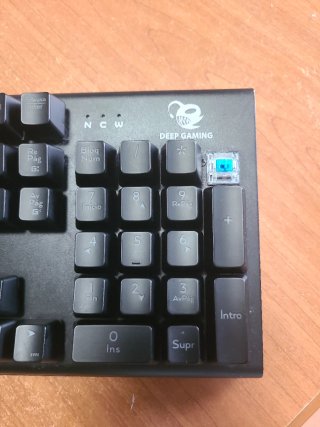 Teclado Mecánico Deep Gaming Negro