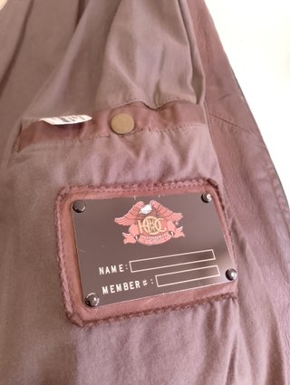 Cazadora Harley-Davidson Marrón y Gris