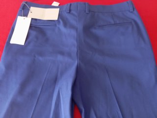 Pantalón de vestir Zara Talla 44 Azul
