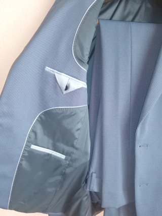 Traje chaqueta azul talla 38
