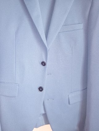 Traje chaqueta azul talla 38
