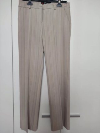 Pantalone dritto a righine TG 44