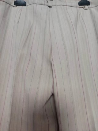 Pantalone dritto a righine TG 44