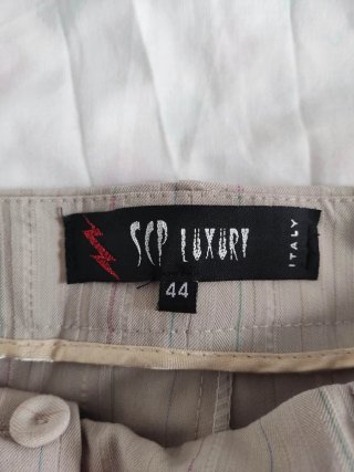 Pantalone dritto a righine TG 44