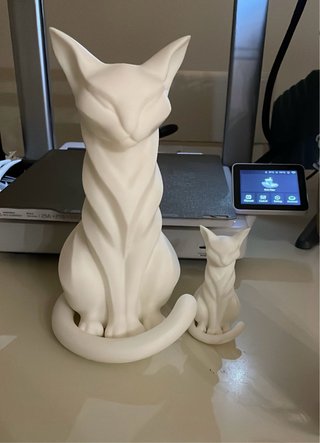 Figura Decorativa de Gato – Impresión 3D