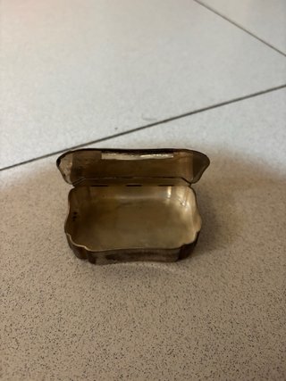 Pequeño joyero plata vintage