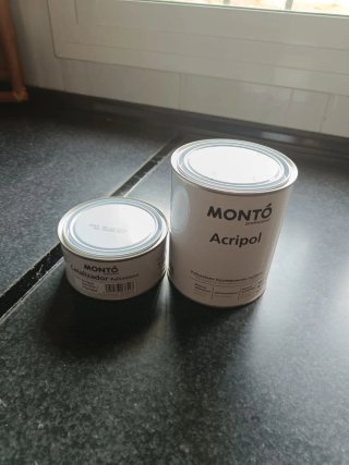 Pintura para bañeras o placas de duchas