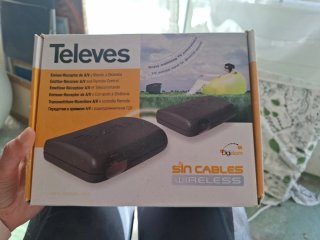Transmisor y Receptor Audio/Video Televes 2.4 GHz