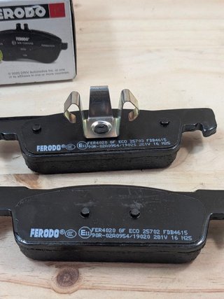 Pastillas Freno Ferodo FDB4615 Delanteras