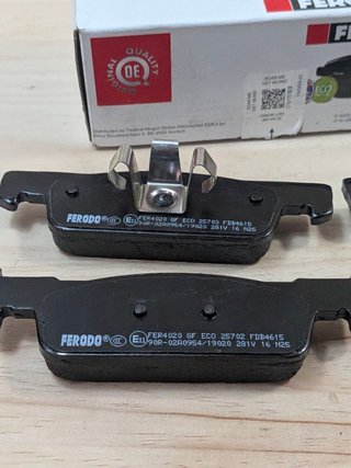 Pastillas Freno Ferodo FDB4615 Delanteras