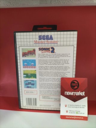 SONIC THE HEDGEHOG 2 MASTER SYSTEM