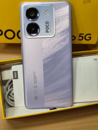 XIAOMI POCO M7 PRO 5G - Smartphone 8+256 GB, Viola, con NFC, batteria 5110 mAh, TurboCharge 45 W, Display AMOLED HD 120 Hz