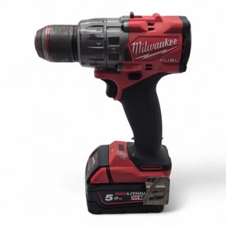 TALADRO A BATERIA MILWAUKEE M18 FPD3 + BATERIA 5AH + CARGADOR