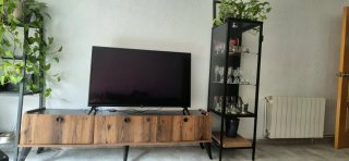 Mueble televisión / salón  y vitrina