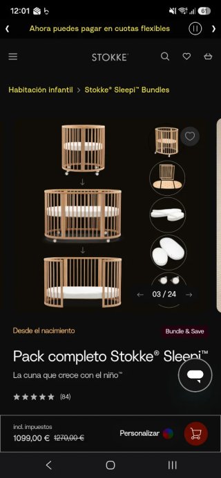 Cuna Stokke Sleepi