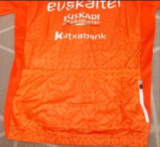 Maillot Ciclismo Euskaltel Naranja Talla S