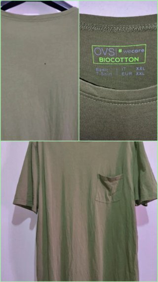 Lotto 8 T-shirt uomo taglia dalla L alla XXL