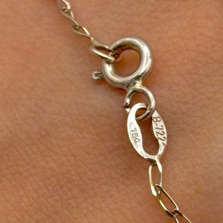Collar de oro 18kt con circonita