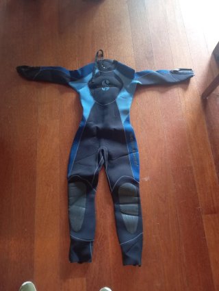 Traje neopreno mujer Talla M buceo/surf 5 mm