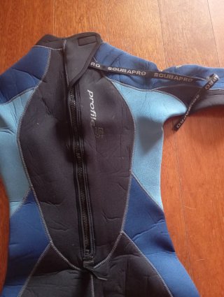 Traje neopreno mujer Talla M buceo/surf 5 mm