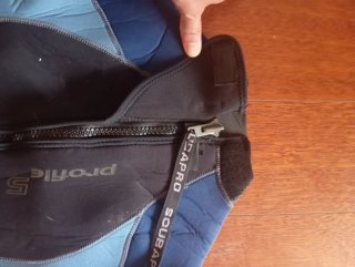Traje neopreno mujer Talla M buceo/surf 5 mm