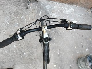 Bicicleta Btwin con suspensión