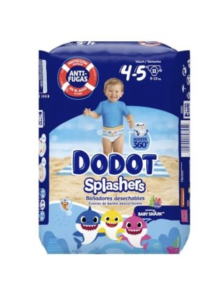 Dodot Splashers Talla 4-5 (11 uds)