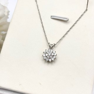 Collar de oro 18kt con circonitas